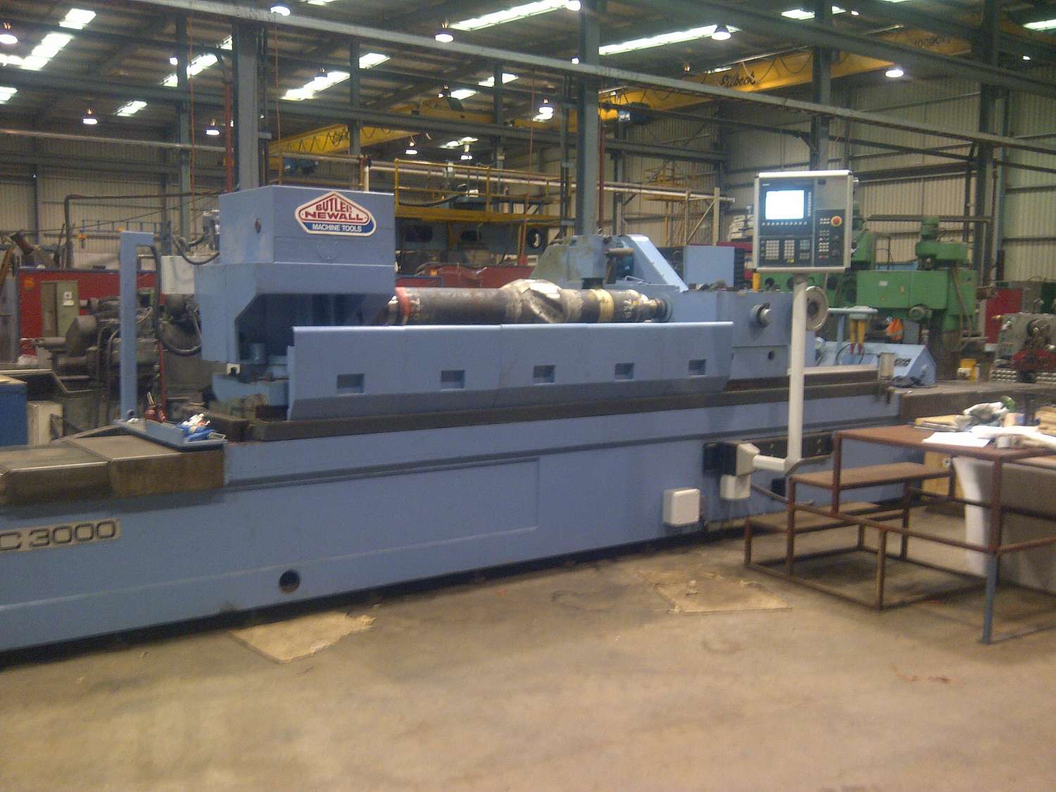 Bulter Newall Grinder with Siemens 802D